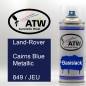 Preview: Land-Rover, Cairns Blue Metallic, 849 / JEU: 400ml Sprühdose, von ATW Autoteile West.